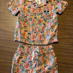 Disney Kids Set - Orange and Green